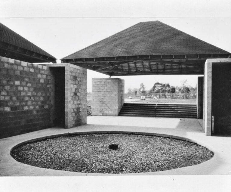 Jewish Community Center, Trenton, 1954-59. Credit Filadelfia, University of Pennsylvania and the Pennsylvania Historical and Museum Commission, Louis I. Kahn Collection.