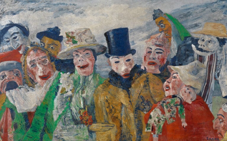 James Ensor, De intrige, KMSKA © KMSKA Collectie KMSKA