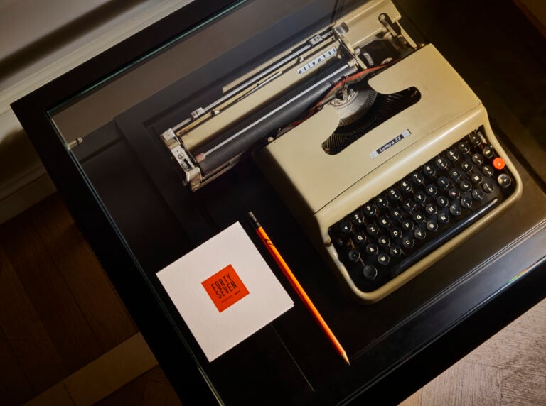47 Boutique Hotel, Stanza 114, Maurizio Nizzoli per Olivetti, Lettera 22