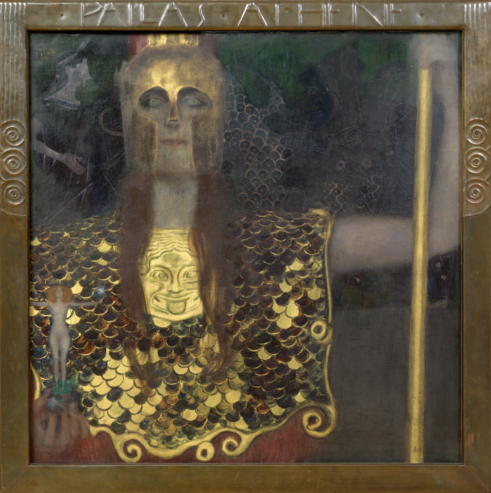 Secessionen Klimt Pallas Athene