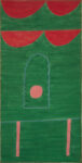Alfredo Volpi Senza titolo, 1960 ca., tempera su tela. Collezione privata, San Paolo, Brasile