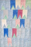 Alfredo Volpi, Senza titolo, 1970 ca., tempera su tela. Collezione Marcos Ribeiro Simon, San Paolo, Brasile