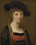 angelica kauffman self portrait in the traditional costume of the bregenz forest 1781 innsbruck tlm altere kunstgeschichtliche sammlung inv gem 301 photo innsbruck tiroler landesmuseen Angelica Kauffmann, l’eroina della pittura femminile in mostra a Londra