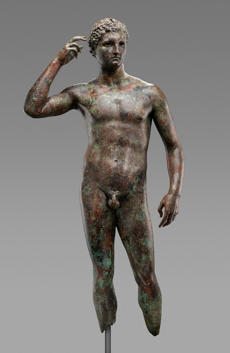 Atleta Vittorioso, Getty Museum. Photo via Wikipedia