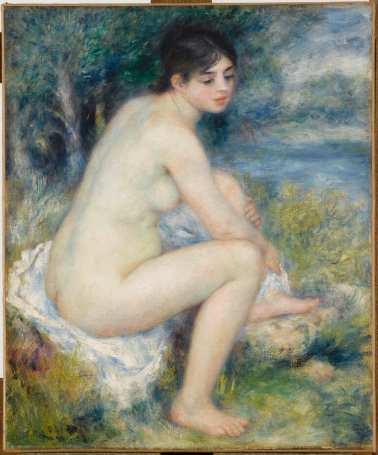 Auguste Renoir, Femme nue dans un paysage © 2024 RMN-Grand Palais : Franck Raux: Dist. Photo SCALA, Firenze