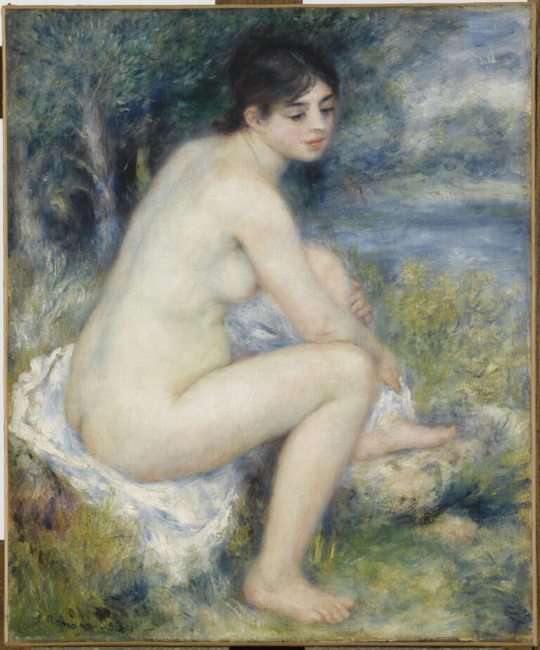 Auguste Renoir, Femme nue dans un paysage © 2024 RMN-Grand Palais : Franck Raux: Dist. Photo SCALA, Firenze