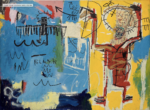 Jean-Michel Basquiat, Untitled (ELMAR) (1982). Courtesy of Phillips