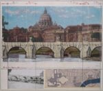 christo lithograph ponte sant angelo weng contemporary Una nuova asta di arte moderna e contemporanea online su Catawiki