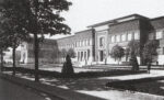 Düsseldorf. Kunstpalast in una foto d'epoca