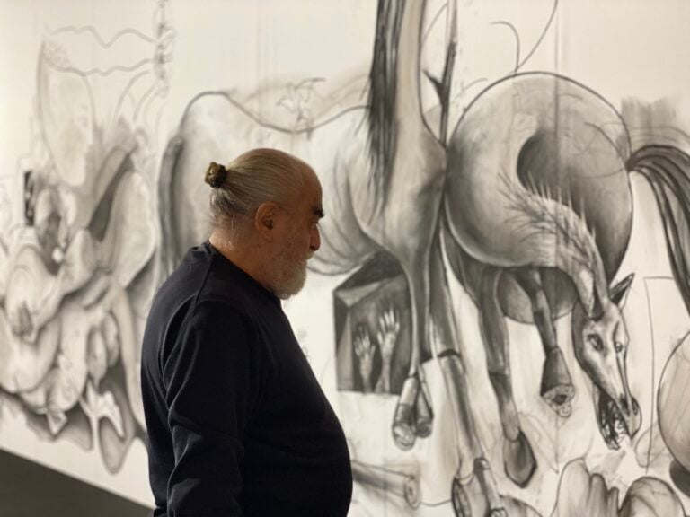 Ercole Pignatelli, MEMENTO AMARE SEMPER, dedicata a Guernica. Milano, Palazzo Reale