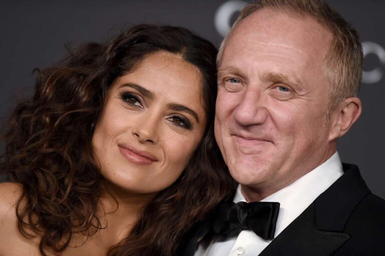 François-Henry PInault e la moglie Salma Hayeck