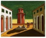 Giorgio De Chirico, Piazza d’Italia (fine anni sessanta). Courtesy Il Ponte Casa d’Aste