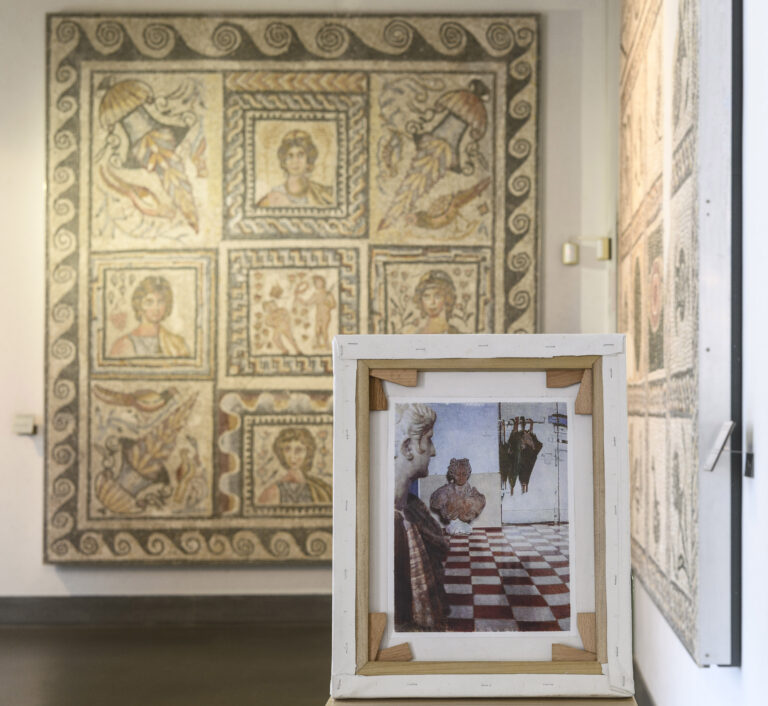 Juan Araujo, Clouds and Shadows on Mars, installation view, Museo Nazionale Romano - Palazzo Massimo, Roma, 2024. Courtesy Galleria Continua