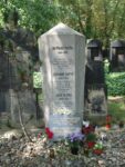 La tomba di Franz Kafka nel Nuovo Cimitero Ebraico di Praga