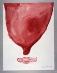 Louise Bourgeois THE FEEDING, 2007 Gouache on paper 45.7 x 59.7 cm Photo: Christopher Burke, © The Easton Foundation/Licensed by S.I.A.E., Italy and VAGA at Artists Rights Society (ARS), NY