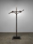 Louise Bourgeois CROSS, 2002 Bronze, silver nitrate and polished patina, and steel 261.6 x 124.5 x 50.8 cm  Photo: Christopher Burke, © The Easton Foundation/Licensed by S.I.A.E., Italy and VAGA at Artists Rights Society (ARS), NY