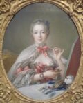 Madame de Pompadour. Boucher, 1756