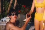 Paul McCartney, George Harrison. Miami Beach, February 1964. ©1964 PAUL MCCARTNEY UNDER EXCLUSIVE LICENSE TO MPL ARCHIVE LLP