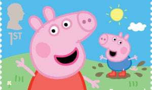 Le poste inglesi hanno diffuso dei francobolli dedicati a Peppa Pig