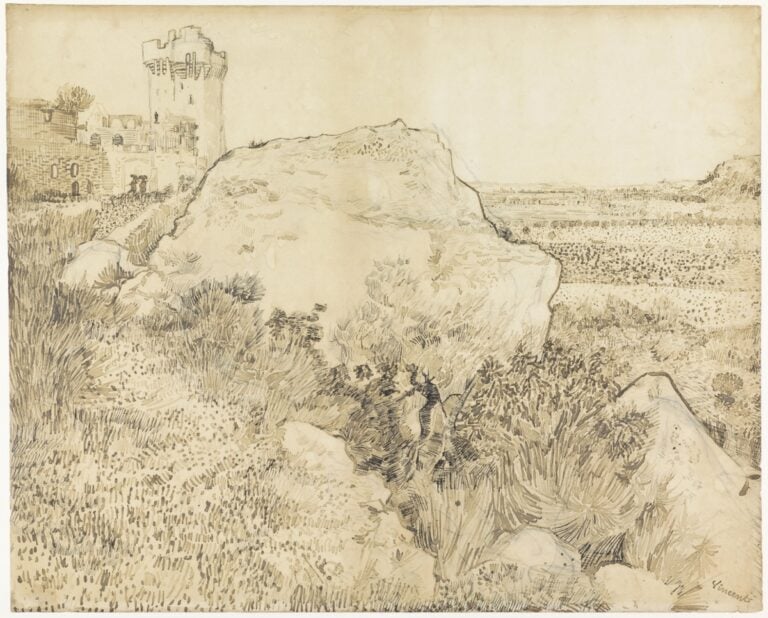 Vincent van Gogh, Landscape near the Abbey of Montmajour, 1888 © Rijksmuseum, Amsterdam