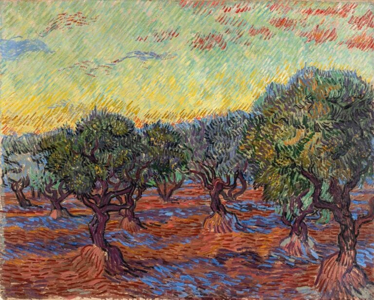 Vincent van Gogh, Olive Grove, 1889, Gothenburg Museum of Art, Sweden Photo Credits Gothenburg Museum of Art Hossein Sehatlou