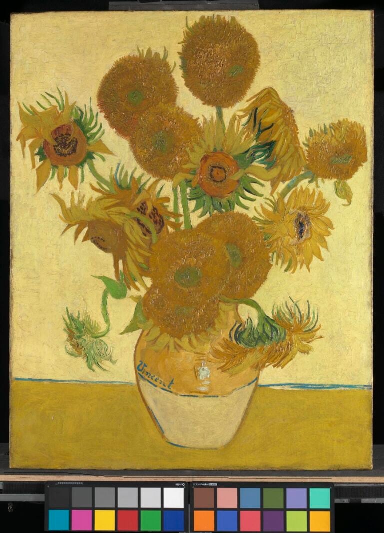 Vincent van Gogh, Sunflowers, 1888 photo credits The National Gallery, London