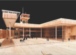 wood model view to the piazzacredit rpbw Renzo Piano progetta il nuovo Centro per le Arti e l’Innovazione di Boca Raton, in Florida