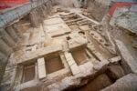 17 piazza pia scavi giugno 2024 Giubileo 2025. Dal maxi cantiere di Piazza Pia a Roma spuntano ritrovamenti archeologici