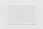Luca Ferrero, Tredici giorni, 2021, carta bruciata, 100 x 150 cm, courtesy l’artista. Photo Sebastiano Luciano.
