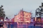 Bahrain Pavilion Osaka Exterior © Lina Ghotmeh — Architecture