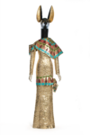 Christian Dior by John Galliano Abito Haute Couture, Primavera-Estate 2004. Gold lamé con pitone dorato e dipinto ©️ Les Arts Décoratifs:Jean Tholance