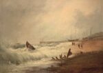 Claude Monet, Tempête à Sainte-Adresse, 1859, olio su tela, collezione privata. Photo Aurélie Misery