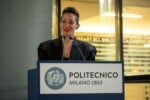 Lina Ghotmeh alla Milano Arch Week 2024. Photo credit Politecnico di Milano