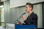 Lina Ghotmeh alla Milano Arch Week 2024. Photo credit Politecnico di Milano