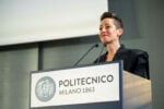 Lina Ghotmeh alla Milano Arch Week 2024. Photo credit Politecnico di Milano
