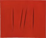 Lucio Fontana, Concetto spaziale, Attese. 1965-66. Tornabuoni Art © Fondation Lucio Fontana, Milano / by SIAE / Adagp, Paris, 2024