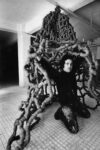 Pino Pascali nel suo studio con la Trappola, marzo 1968. Photo Andrea Taverna. Courtesy Fabio Sargentini - Archivio L'Attico