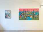 Pittori d'Italia. Giovani, giovanissimi... anzi maturi, installation view at galleria Antonio Colombo, Milano, 2024