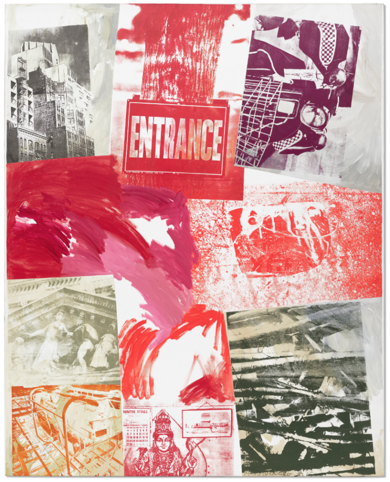 Robert Rauschenberg, 1-800 (Salvage) (1982). Courtesy Christie's Images Ltd.