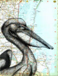 Salvatore Garzillo, Disegno originale per la locandina della mostra La geografia delle storie