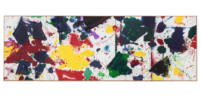 Sam Francis, Sans Titre (1980). Courtesy Christie's Images Ltd.