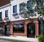 Stonewall National Monument Visitor Center, New York, render della facciata esterna
