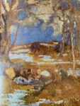 10lorenzo peretti lavandaie alla lanca di toceno Misterioso e sconosciuto. A Domodossola una mostra sul pittore Lorenzo Peretti