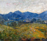 12lorenzo peretti paesaggio serale bocchetta di finero Misterioso e sconosciuto. A Domodossola una mostra sul pittore Lorenzo Peretti
