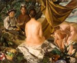 Felice Carena, Quiete, 1921, olio su tela, 150 x 181 cm, Piacenza, Galleria d'Arte Moderna Ricci Oddi (inv. 249). Courtesy Galleria d'Arte Moderna Ricci Oddi, Piacenza