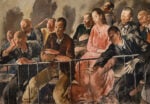 Felice Carena, Teatro popolare, 1933, olio su tela, 150 x 210 cm, Milano, Galleria d'Arte Moderna