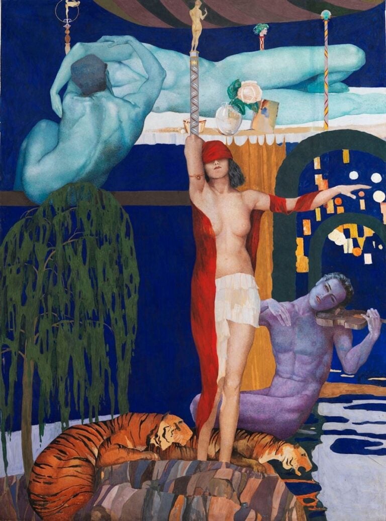 Luigi Bonazza, Notte d'estate, 1928