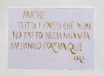 mariangelacaposselafrontepassi Recanati dedica una mostra omaggio all'artista Alberto Garutti dopo un anno dalla morte