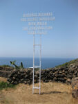Distance becomes the secret language with which the conversation takes place, 2009, installazione sull'isola di Pantelleria, Collezione Privata, Photo Archivio Alice Guareschi