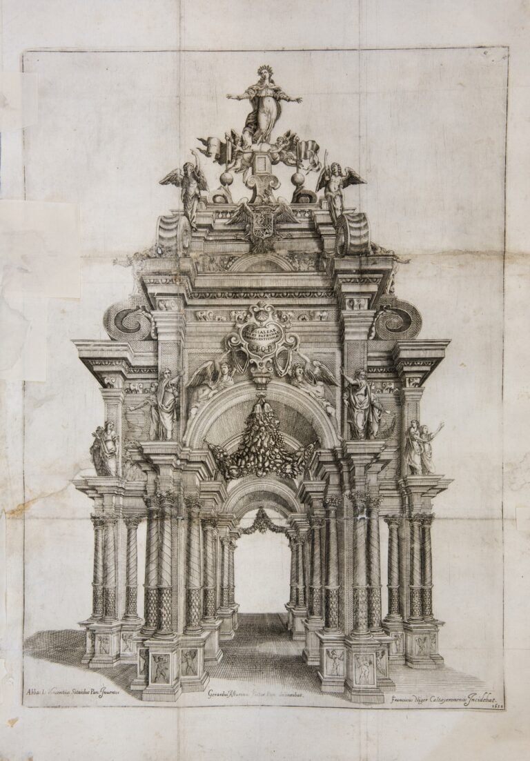 Apparato scenico per la festa di Santa Rosalia, 1651